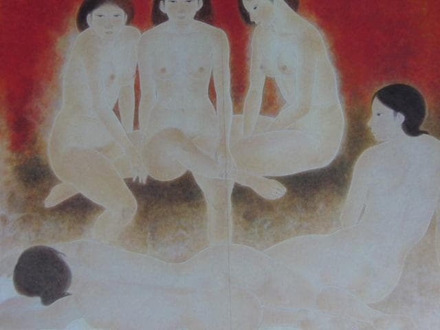 大野俊明、【夢幻】、希少な額装用画集より、新品額装付、状態良好