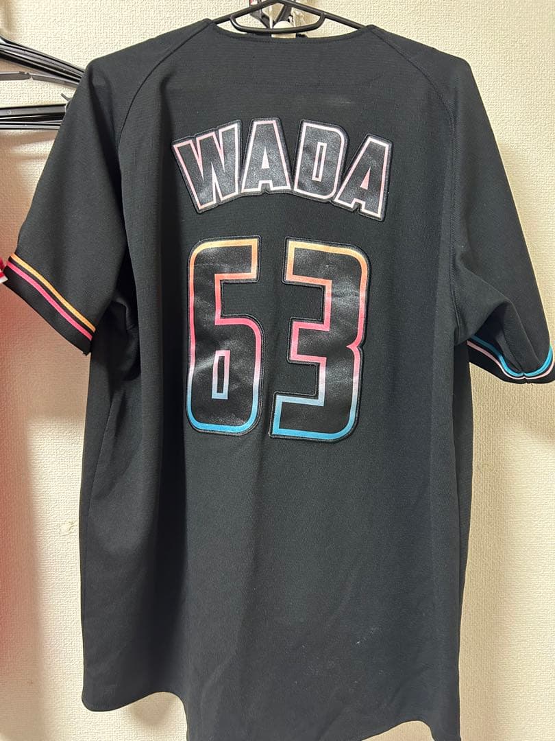 美品　和田康士朗 ブラックサマー　ユニフォーム　Mサイズ 千葉ロッテ