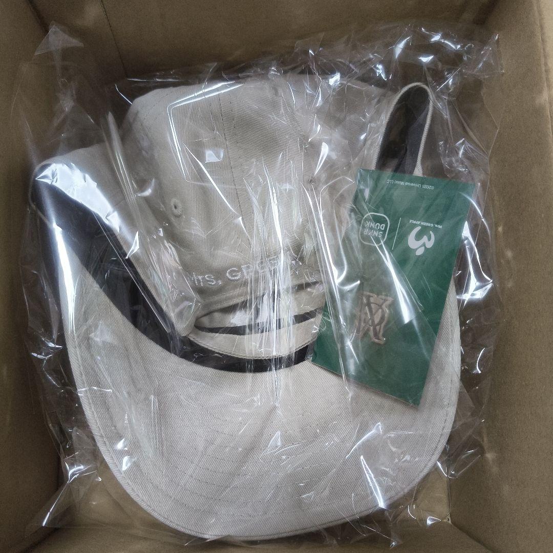 新品　ミセスグリーンアップル　スニダン　ニューエラ　キャップ