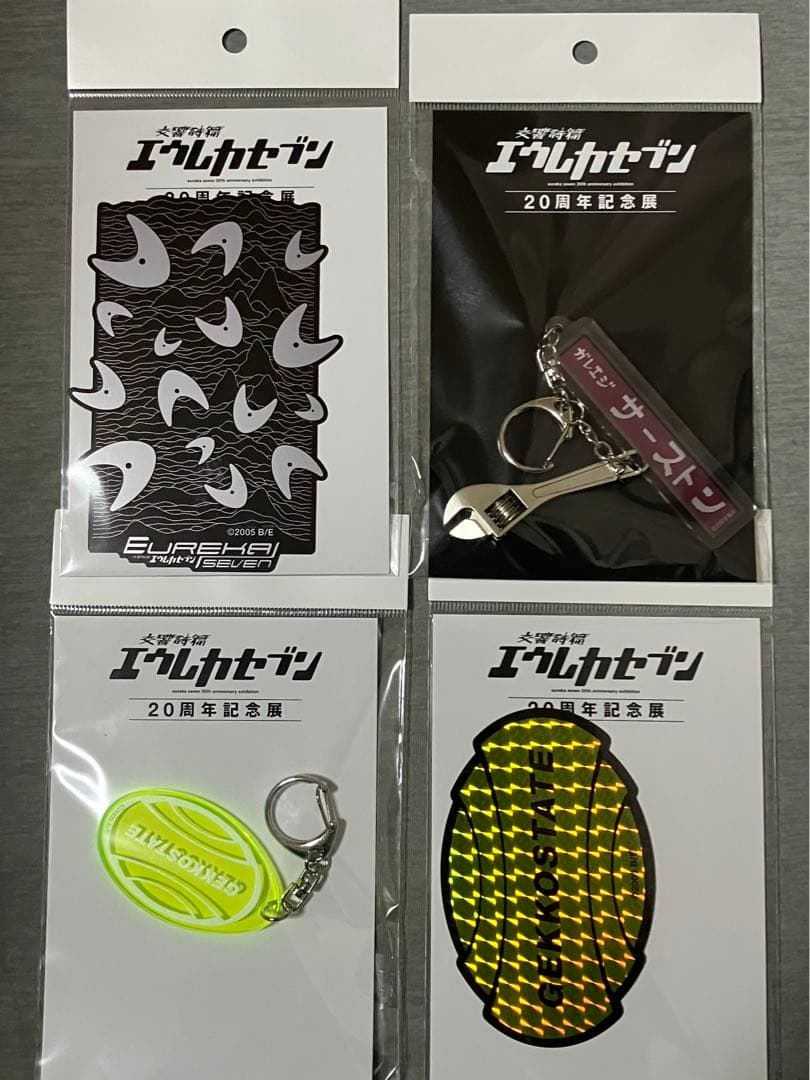 エウレカ展　グッズセット　キャップ　アクキー　ステッカー　エウレカセブン展