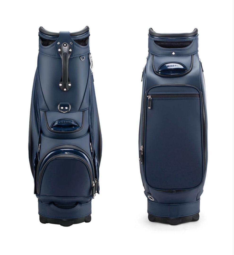 VESSEL PRIME2 キャディバッグ カーボンネイビー