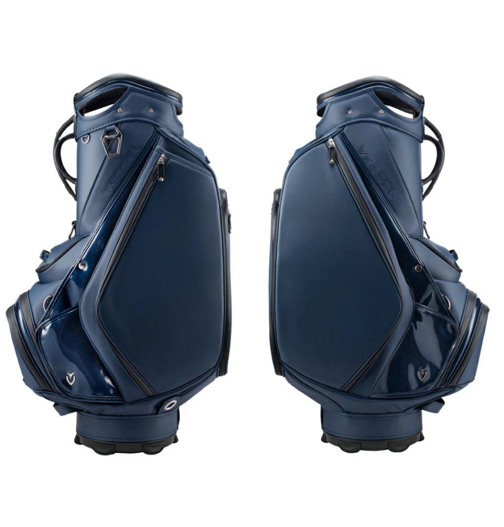 VESSEL PRIME2 キャディバッグ カーボンネイビー