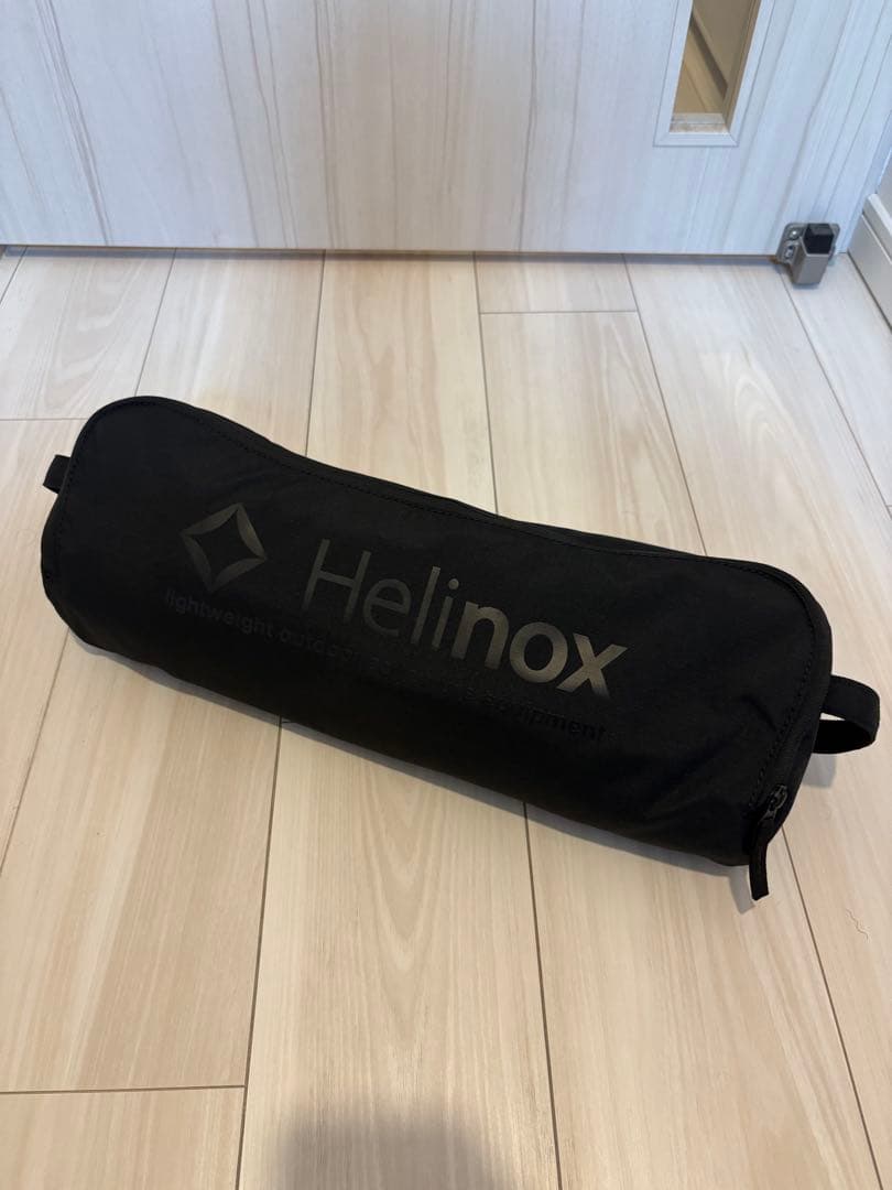 希少黒【訳あり】ヘリノックス チェアツー ブラック