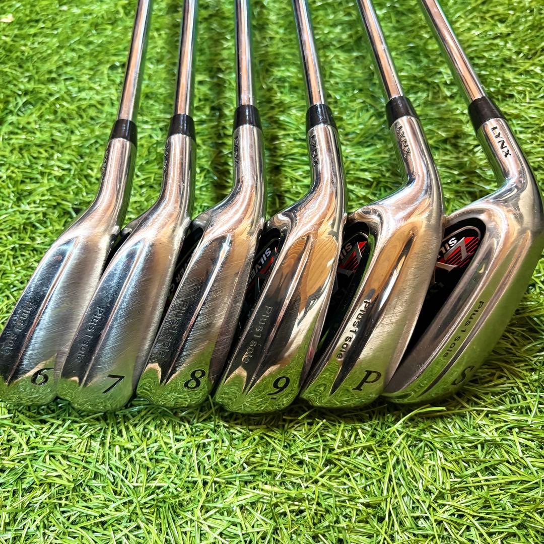 【レフティ】Lynx リンクス シルバーキャット LV-F アイアン セット