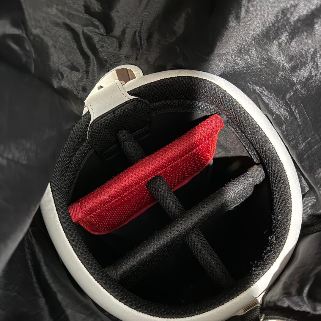 le coq sportif ゴルフバッグ キャディバッグ ホワイト ブラック