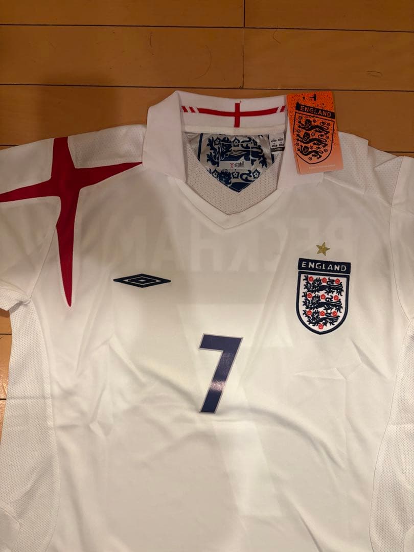 イングランド代表 ベッカム 7番 レプリカユニホーム