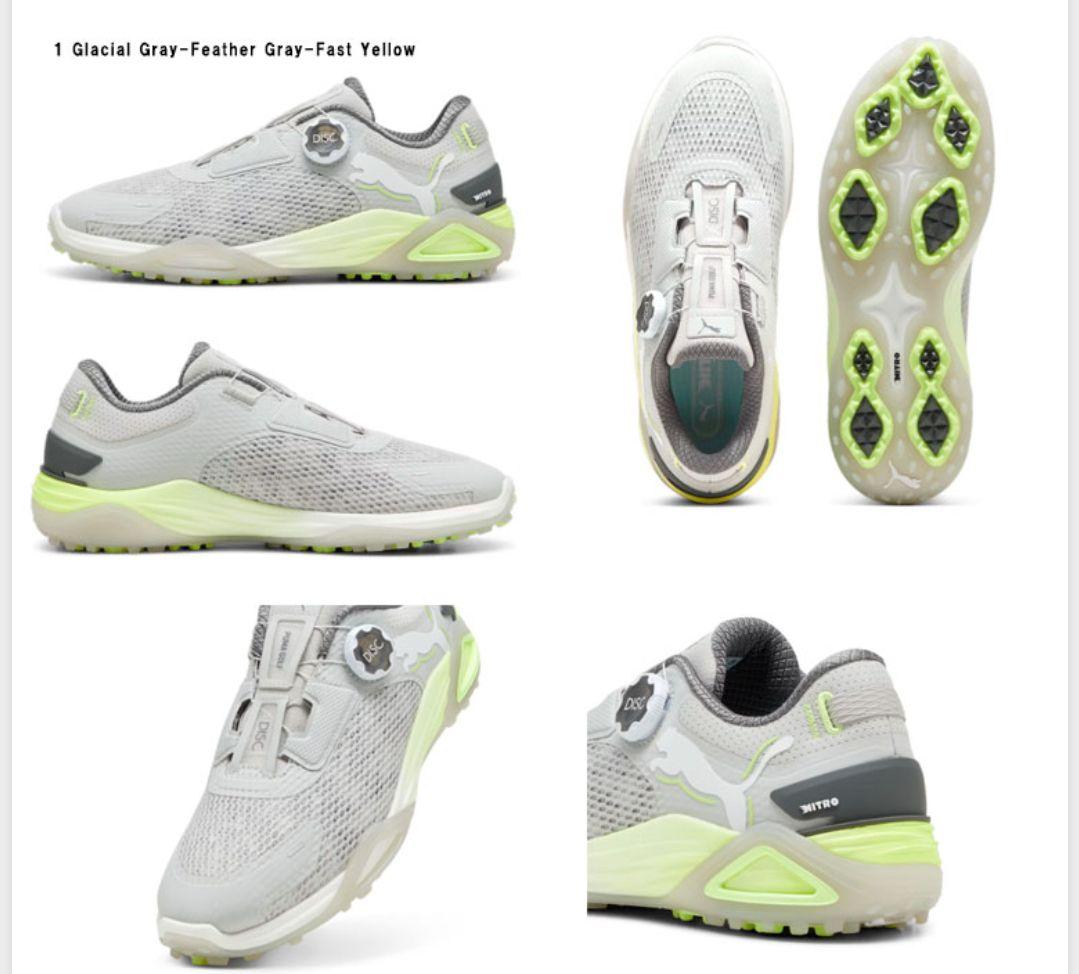 新品未使用！プーマツアーモデルゴルフシューズ　25.5cm