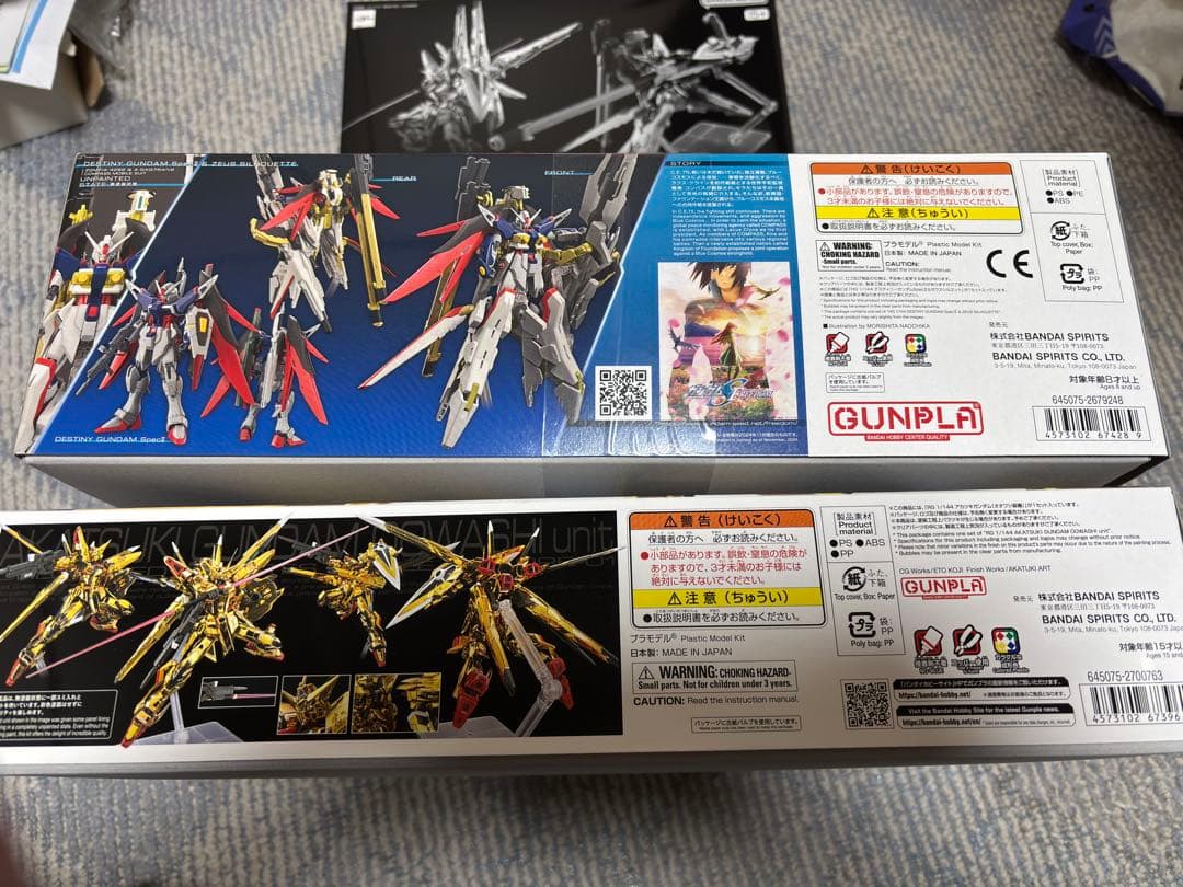 未開封 RGアカツキ シラヌイパック デスティニー ガンダム ゼウスシルエット