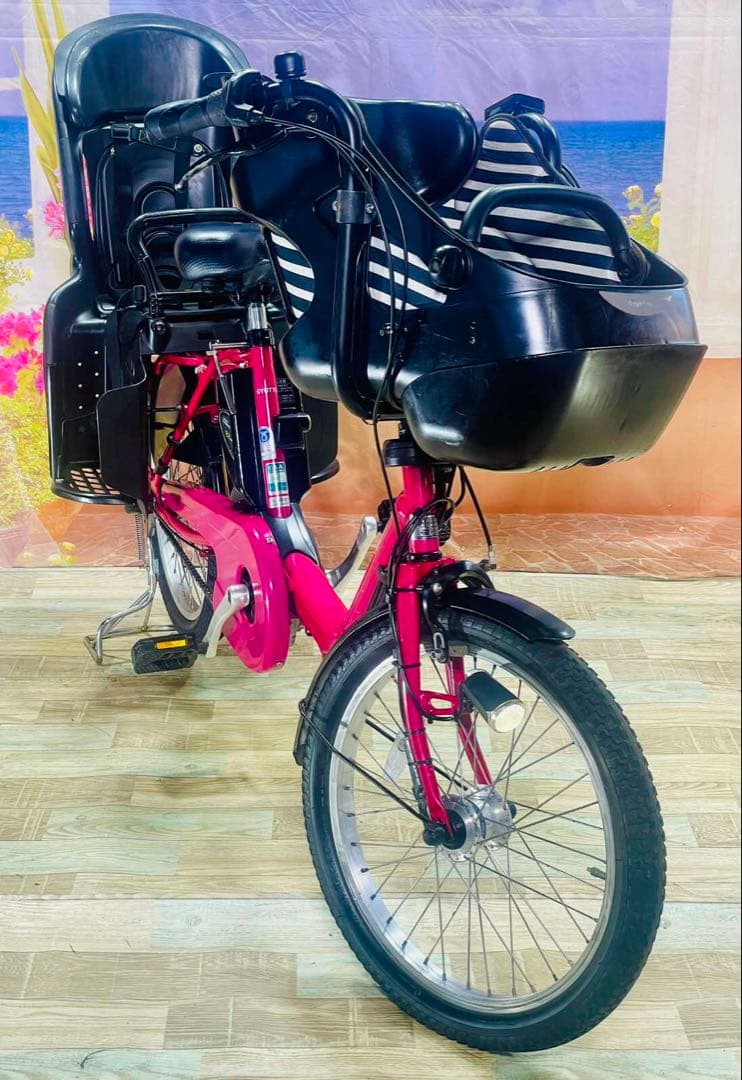 【週末限定価格！】ギュット⭐️13AHパナソニック子供乗せ電動自転車Y3250