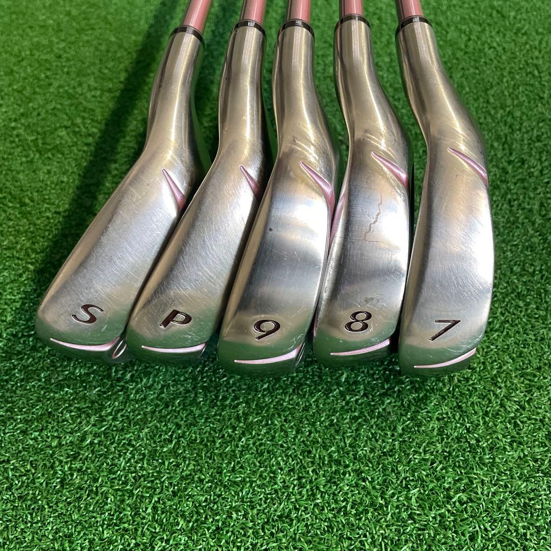 プロギア　スイープ　モデル　CT-11 レディースアイアン　5 本組