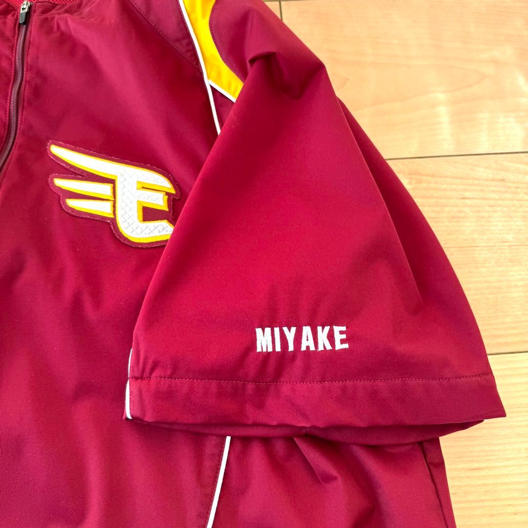 実使用　球団支給　東北楽天ゴールデンイーグルス　半袖ジャージー　汗出し