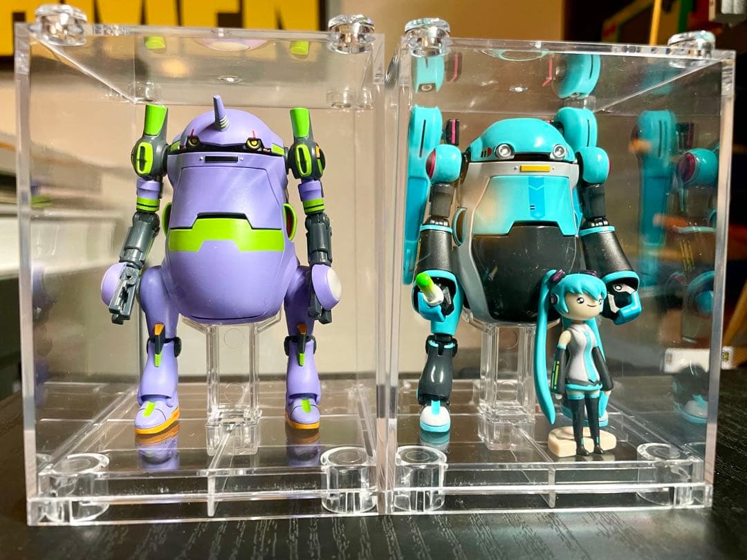 メカトロウィーゴ　フィギュア　エヴァ&初音ミク　千値練　センチネル