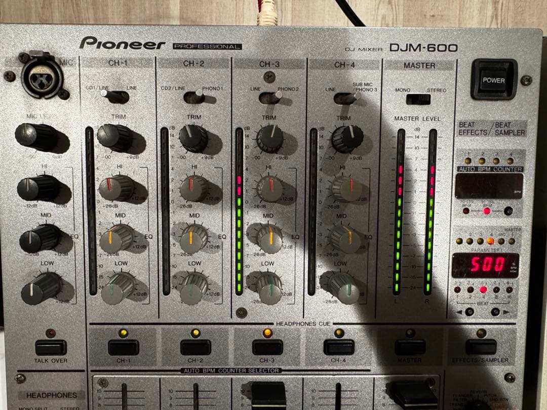 Pioneer DJM 600 DJミキサー パイオニア