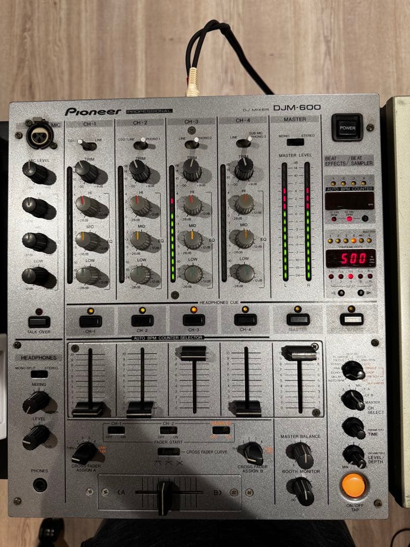 Pioneer DJM 600 DJミキサー パイオニア
