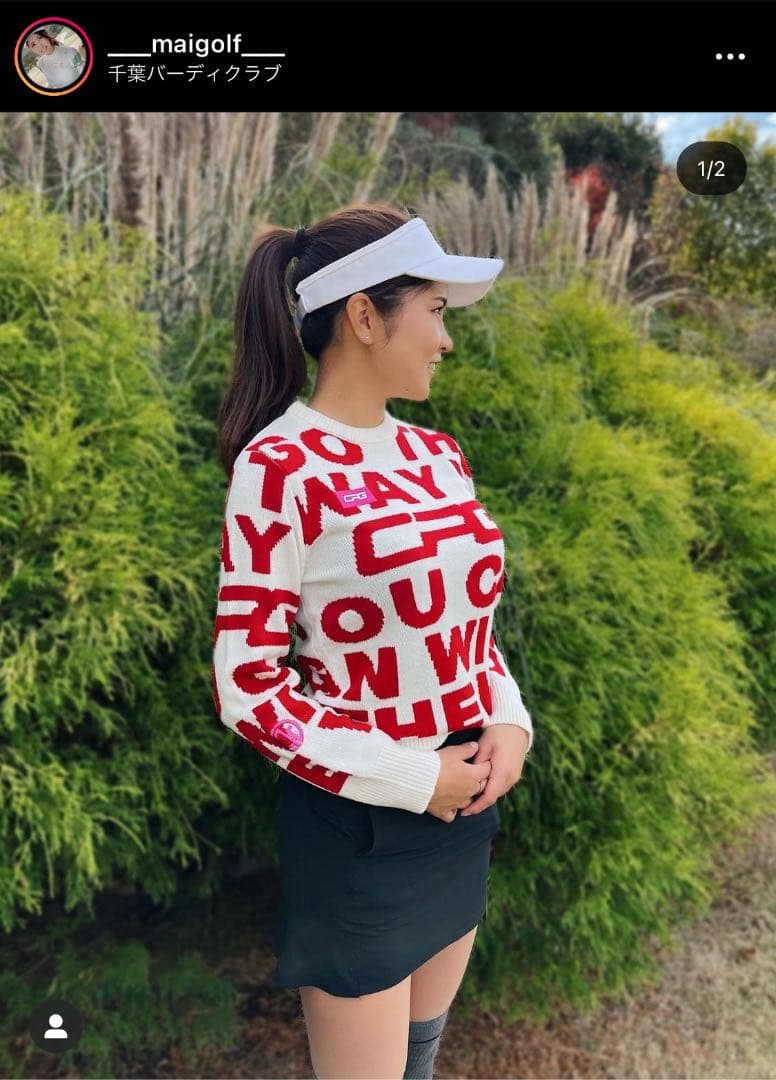 CPGゴルフ　ニット　Mサイズ　レディース