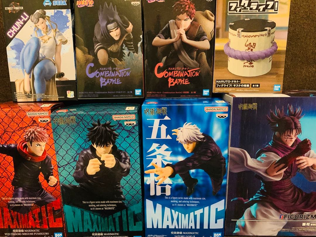 975 ナルト　サスケの棺桶　フィグライフ　呪術廻戦　五条悟　フィギュア　まとめ