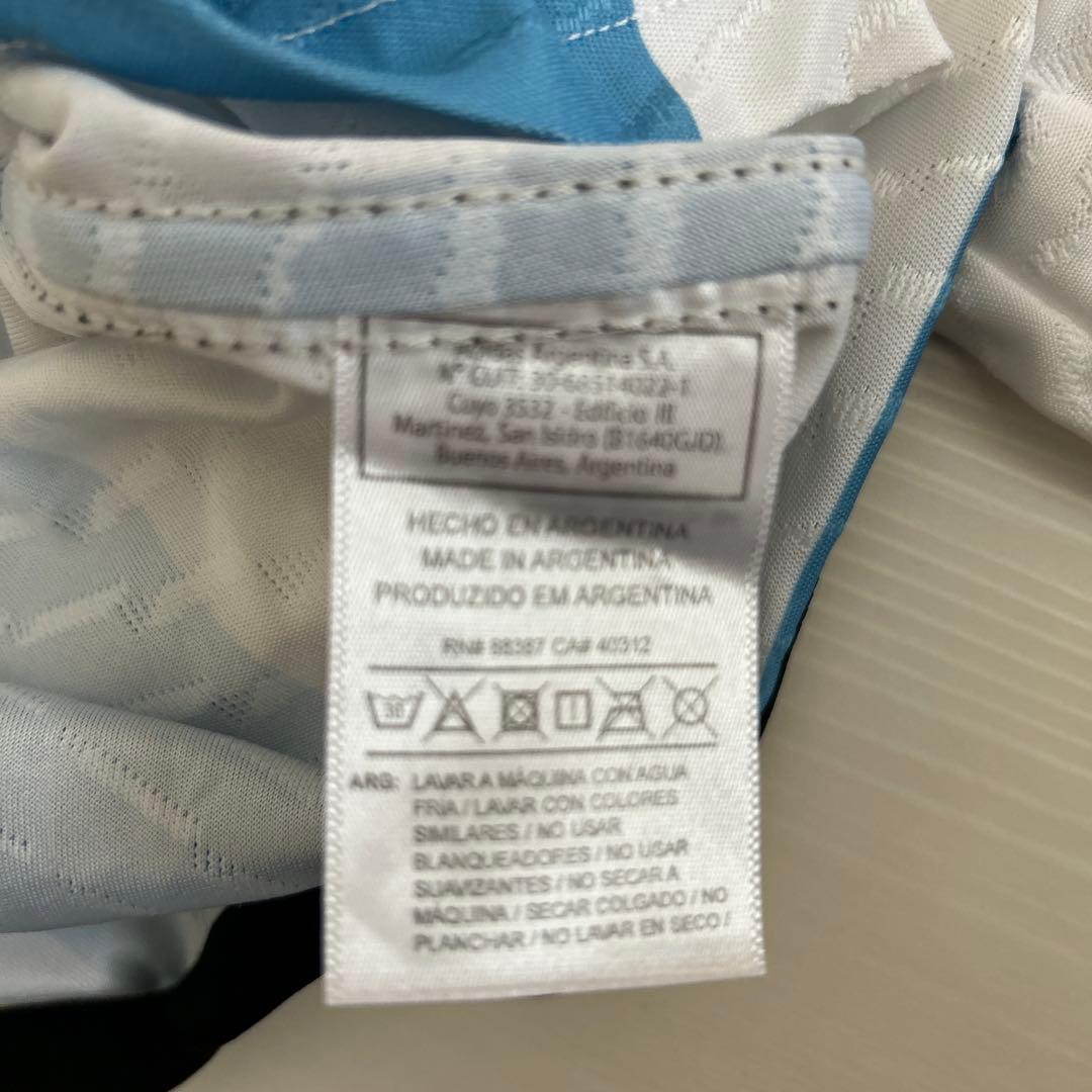 adidas アルゼンチン メッシ ユニフォーム L