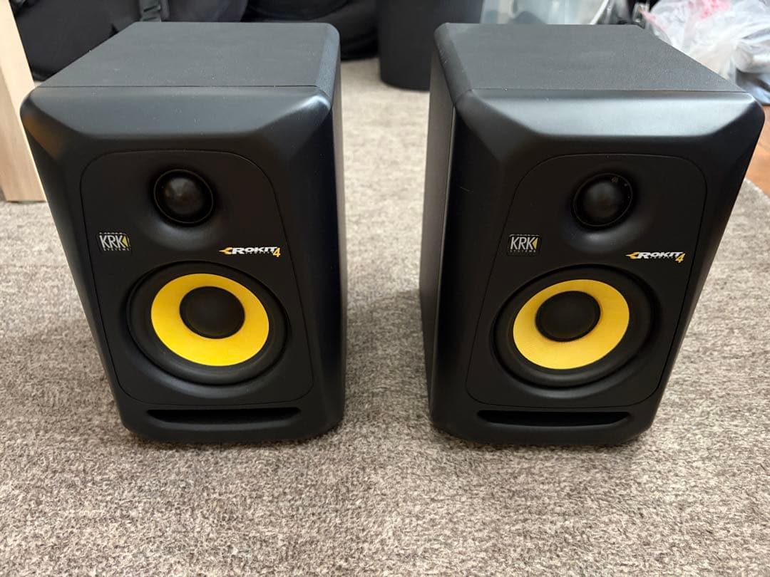 KRK ROKIT 4 スタジオモニタースピーカー【右側ジャンク品】