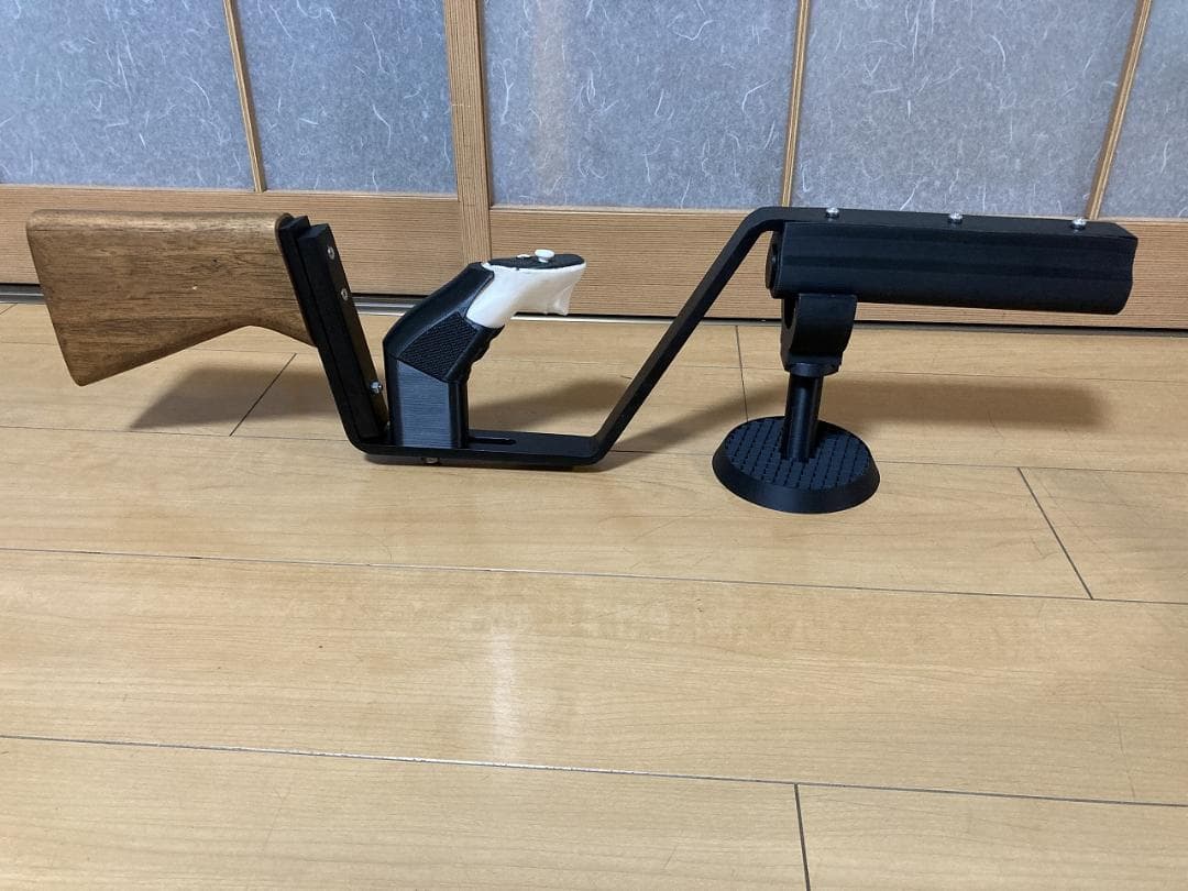 クレー射撃トレーニング銃（銃床クルミ材仕様）先台選べます