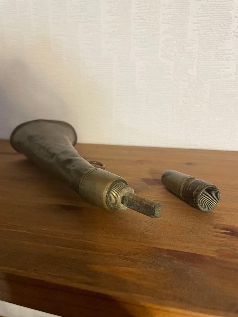 チャルメラ 豆腐屋 ラッパ MT HORN 希少 金属製円錐形工芸品