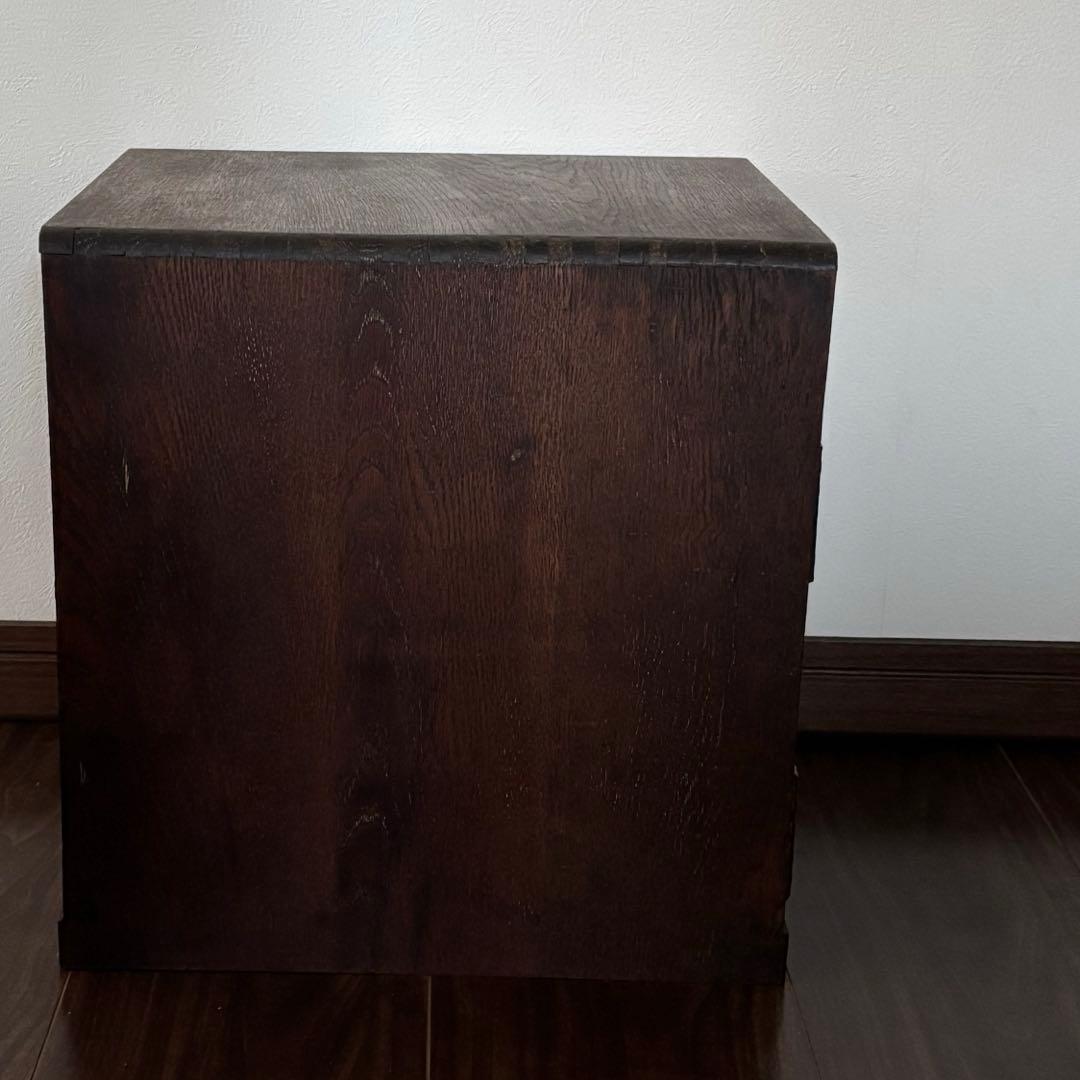 ◻️古道具 ◻️珍しい♡両引き出し四段棚