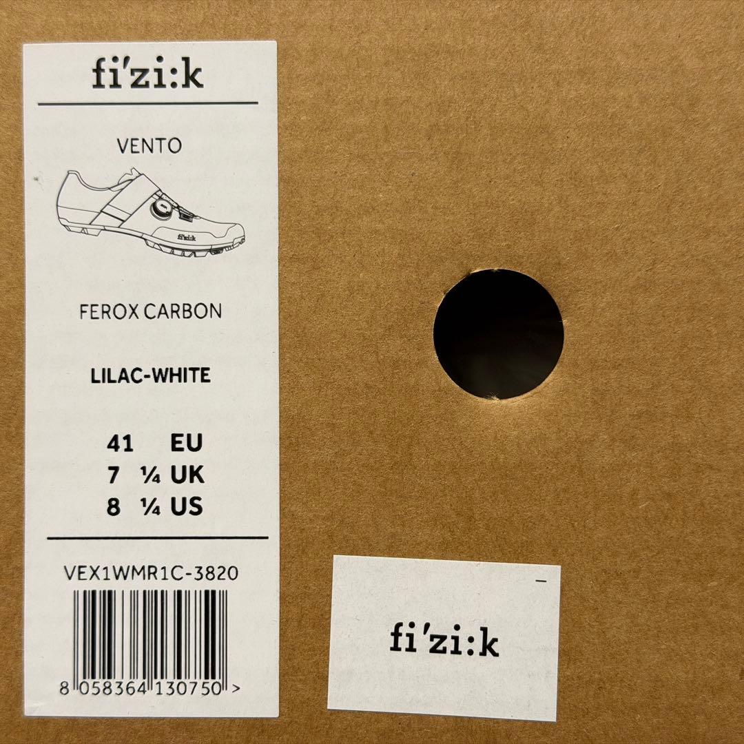 Fizik VENTO FEROX CARBON サイズ41 SPDシューズ