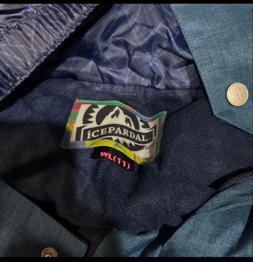 新品　未使用　タグ付き　ICEPARDAL スノーボードウェア Lサイズ