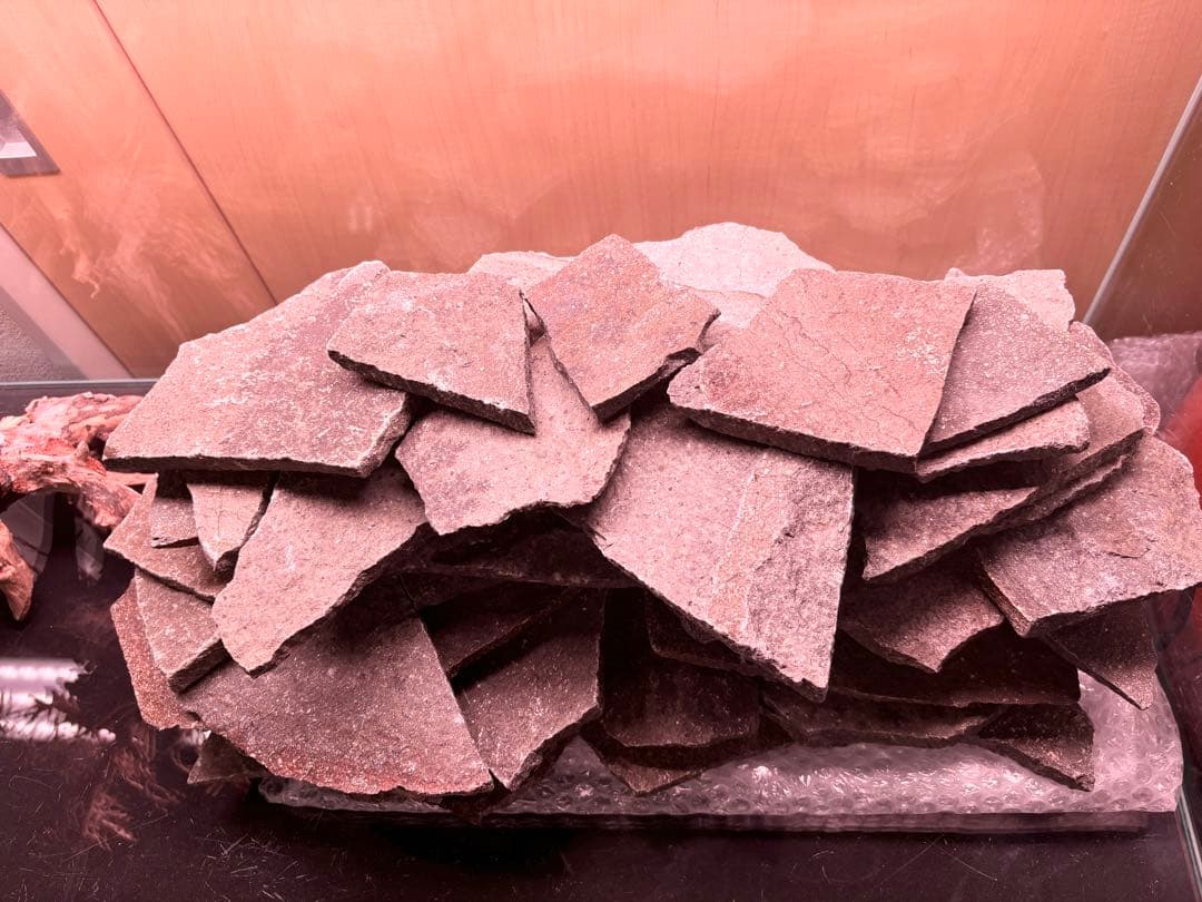 ADA キューブガーデン 水槽 90cm 盆栽流木 輝板石 龍王石 温度計 溶岩