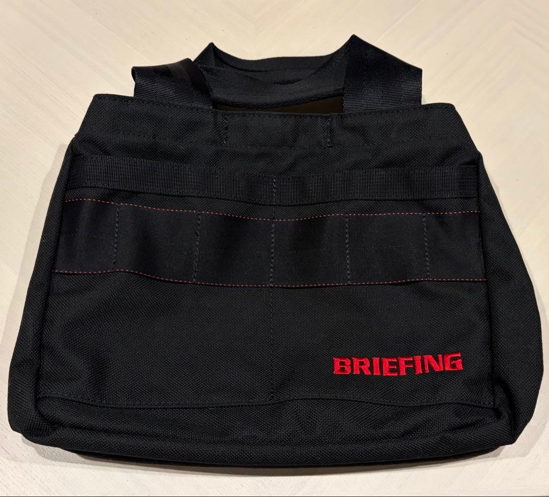 【新品未使用】BRIEFING ブラックトートバッグ