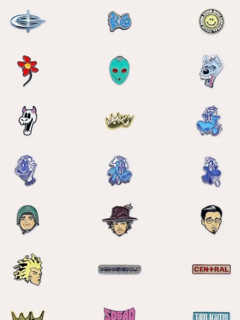 King Gnu ピンズ　全種セット