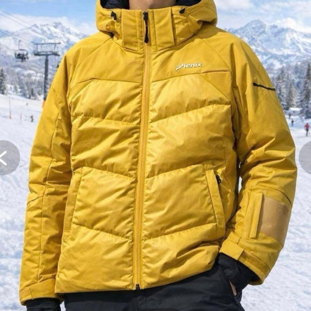 Phenixスキーウェアハイブリッドレガシージャケット Sイエロー フェニックス