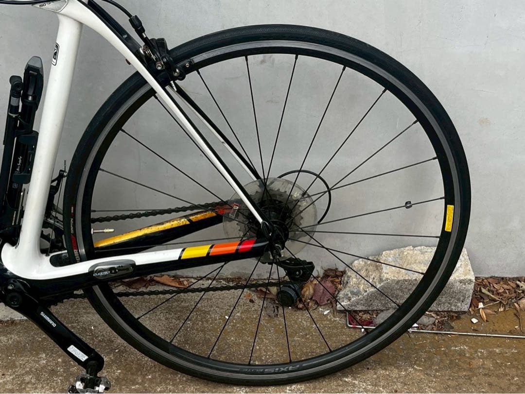 Trek domane ロードバイク ホワイト/ブラック