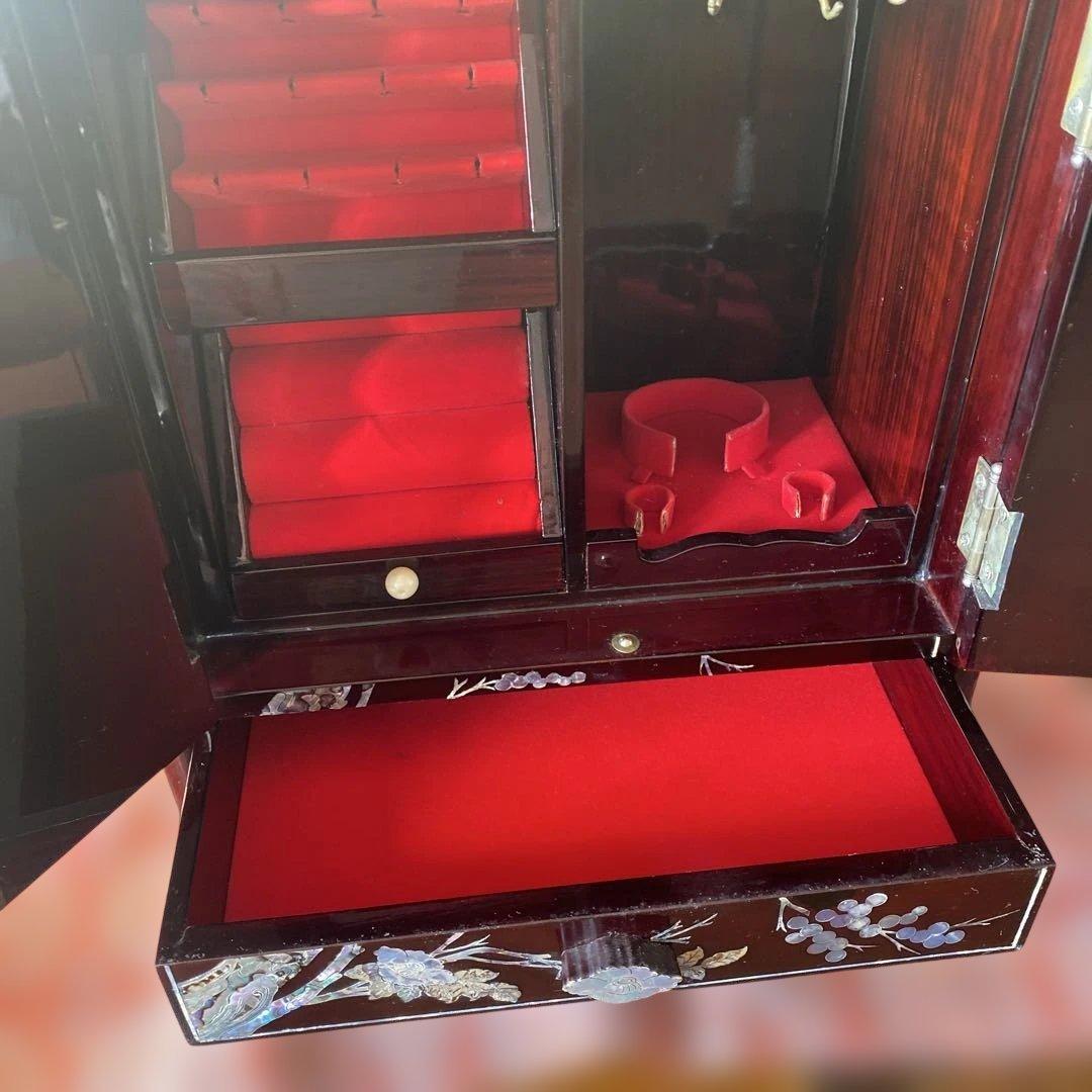 韓国　本物　螺鈿工芸品　ジュエリーボックス