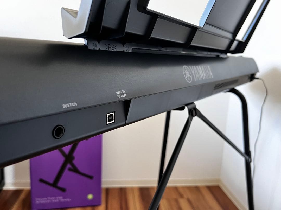 【再値下げ】YAMAHA ヤマハ キーボード NP-32 ブラック 76鍵盤