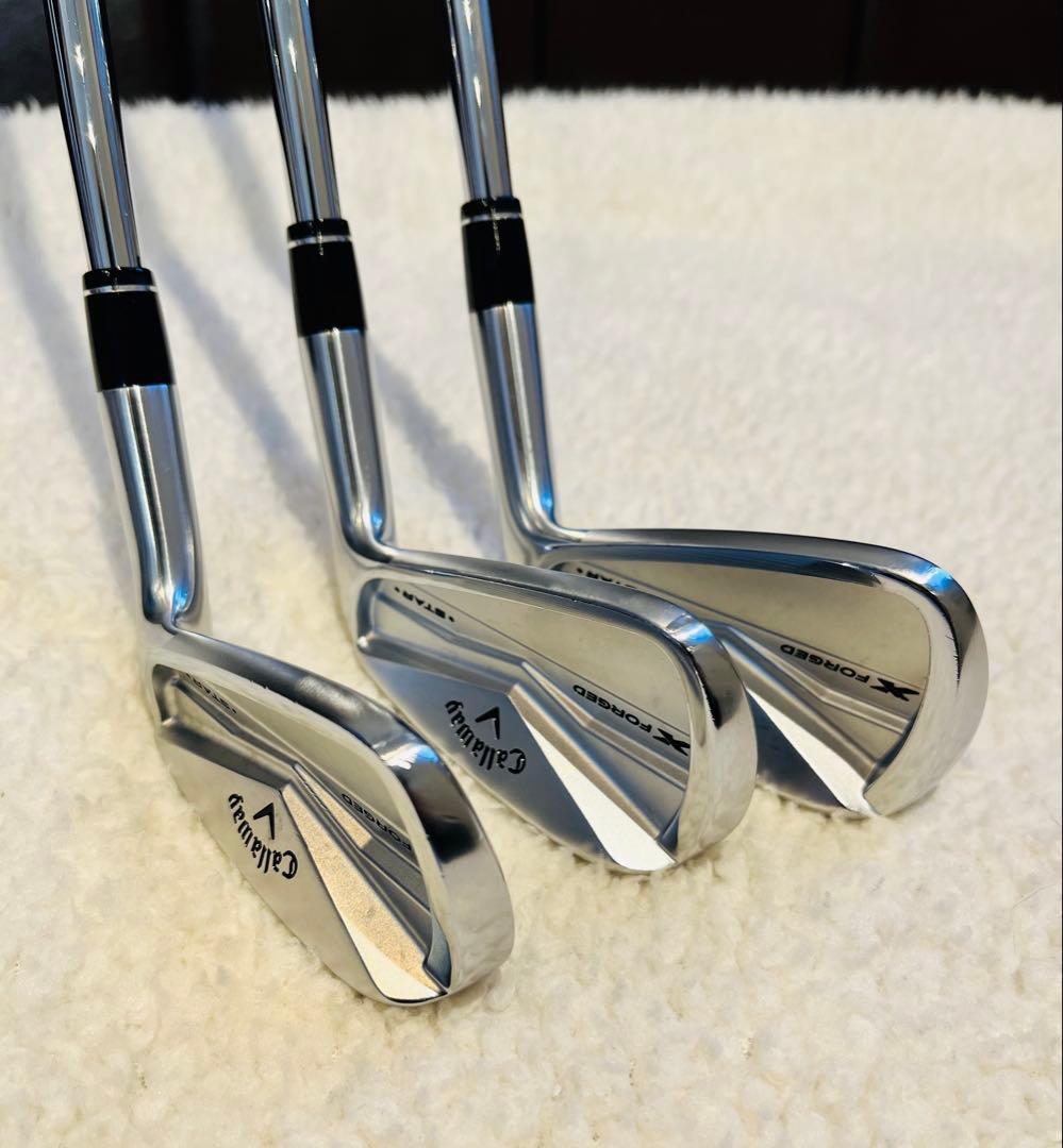 【超美品】キャロウェイ2024 Xフォージドスターアイアン6本 modus110