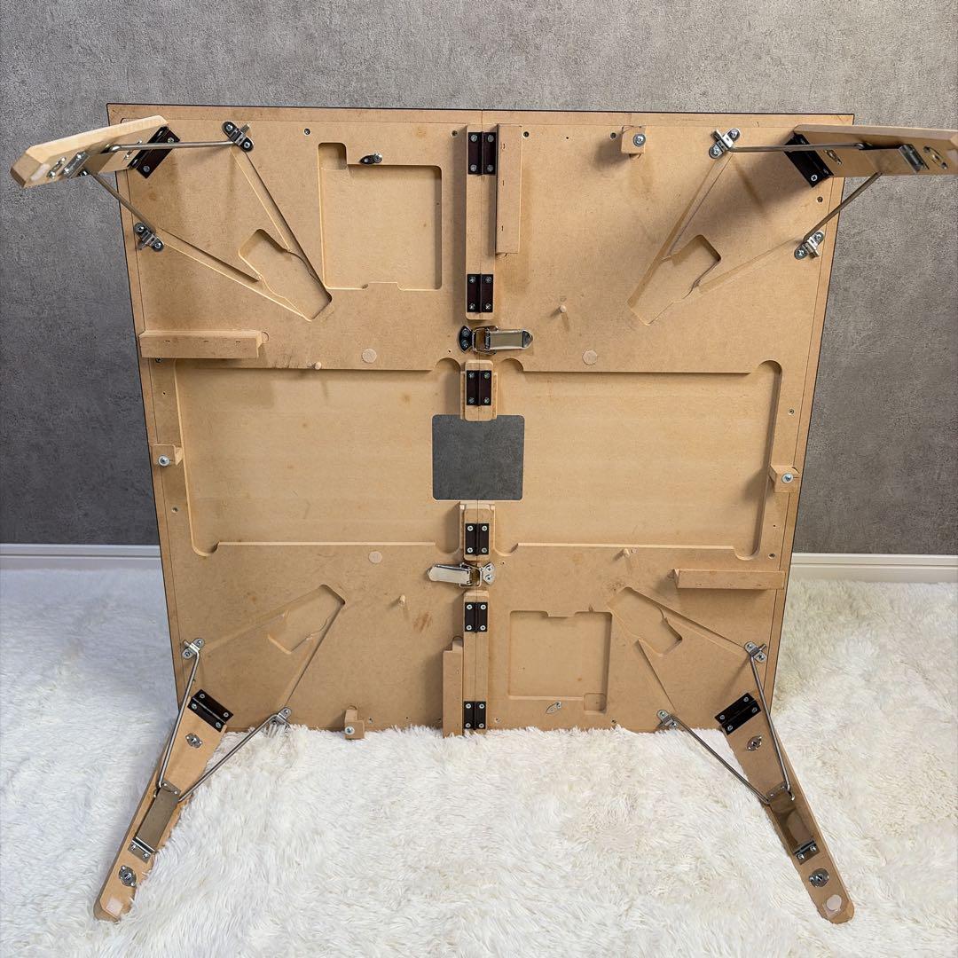 佐藤美術工芸 高級麻雀卓「持ってこー雀」牌・点棒セット 折りたたみ