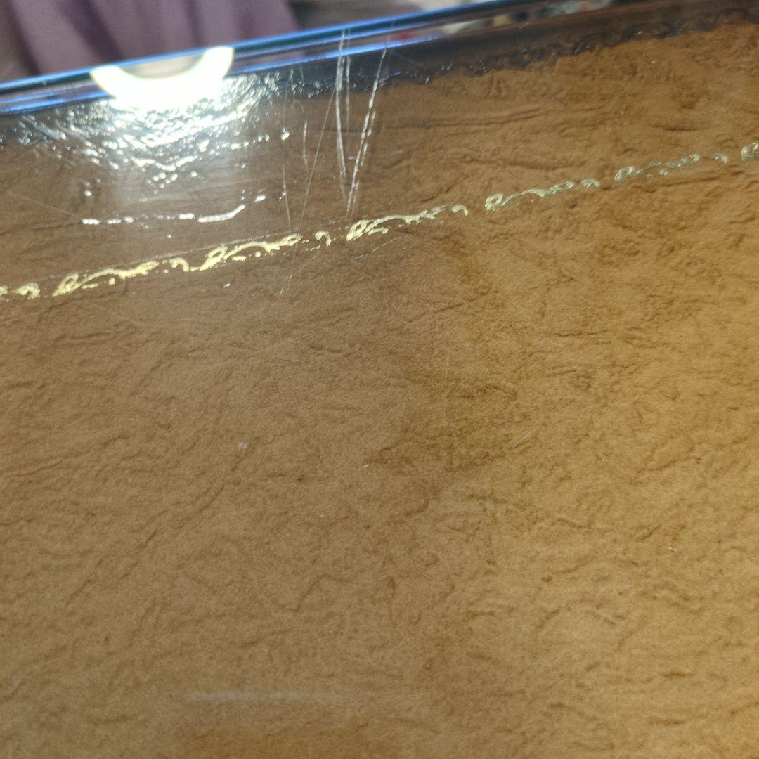 さるこダークブラウン 木製 文机 曲線デザイン猫脚(=^・^=)