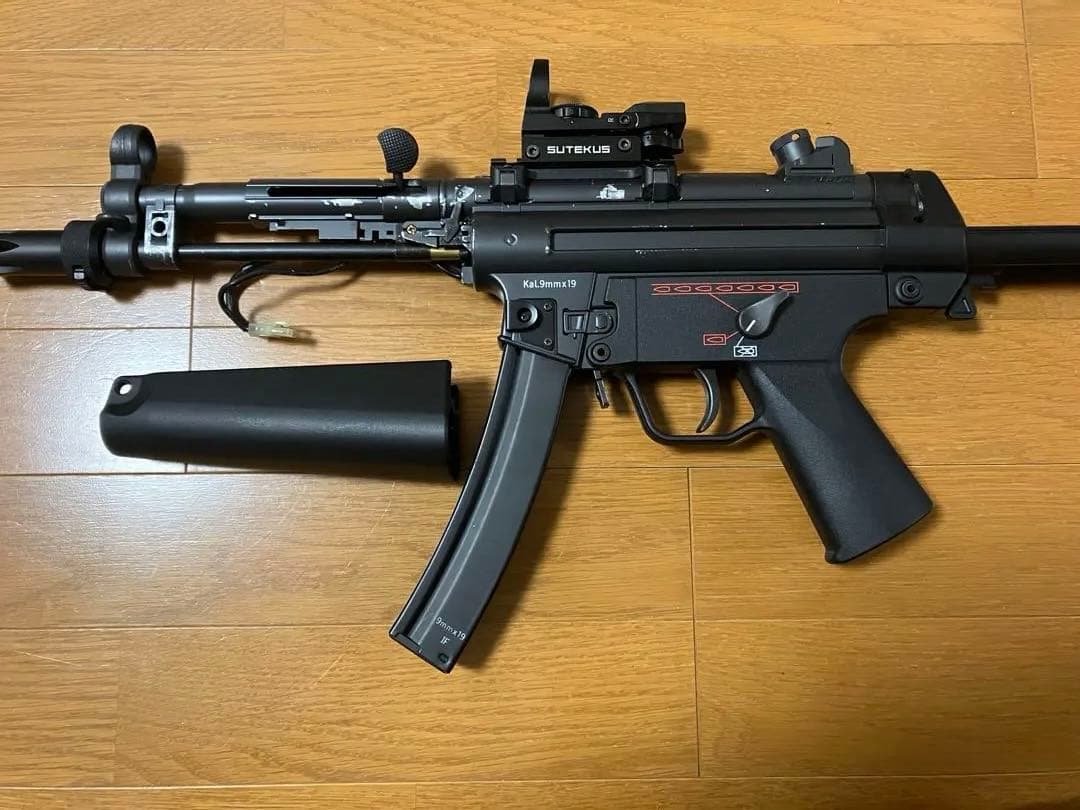 東京マルイ スタンダード電動ガンMP5A5リペイントVer ケース付き