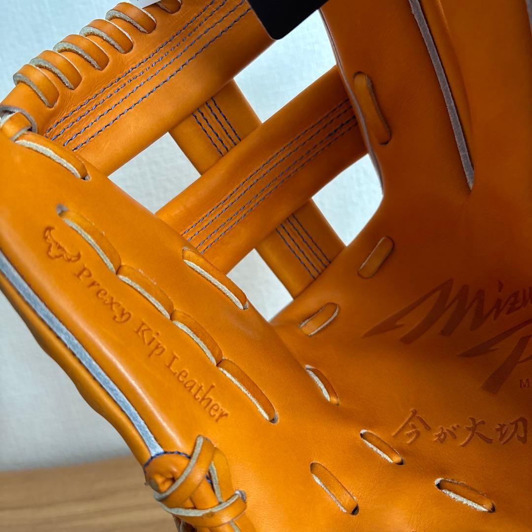 ミズノプロ　硬式用　グラブ　定価72,600円　グローブ　内野用　HAGA