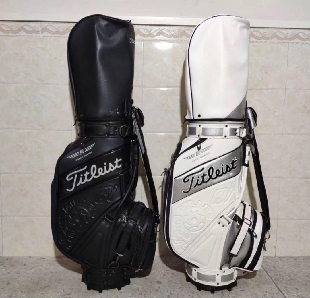 ゴルフバック キャディバッグ キャディーバック タイトリスト  9.5インチ 黒