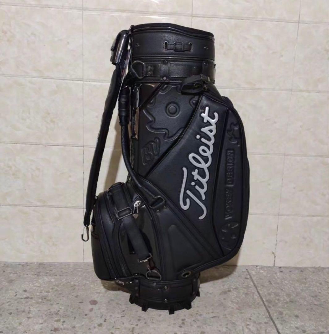 ゴルフバック キャディバッグ キャディーバック タイトリスト  9.5インチ 黒