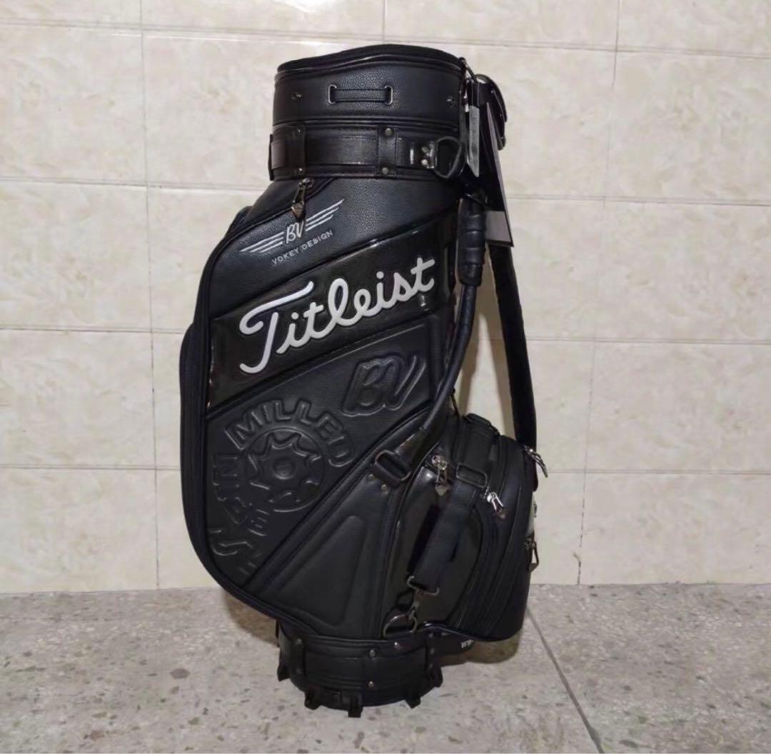 ゴルフバック キャディバッグ キャディーバック タイトリスト  9.5インチ 黒