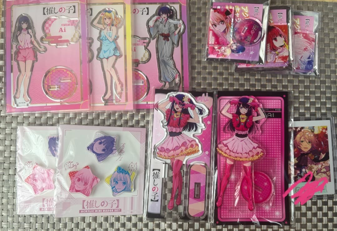 推しの子 缶バッジ アクリルスタンド ブロマイド まとめ売り