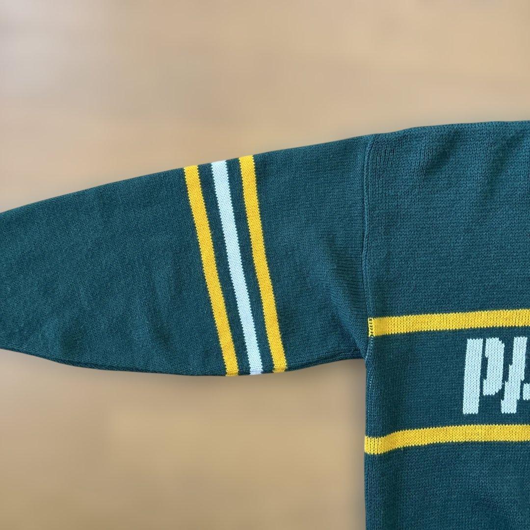 希少80s USA製NFLオフィシャル PACKERSニットセーター 好デザイン