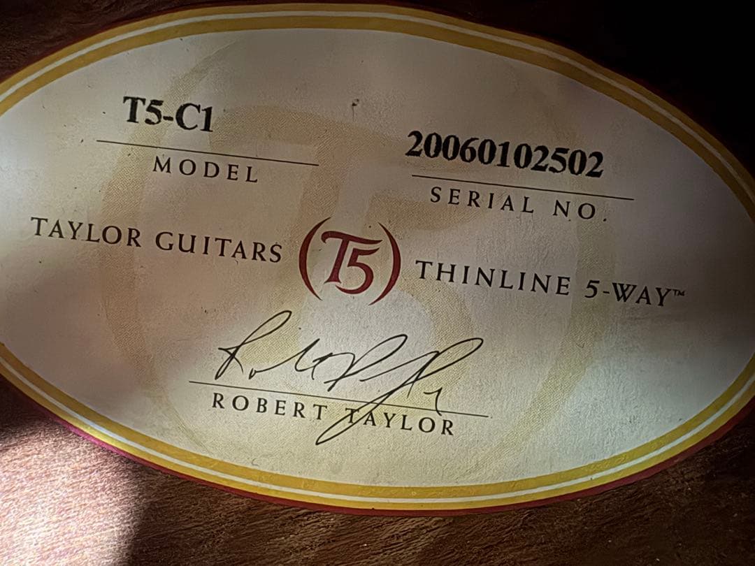 Taylor T5-C1 メンテナンス済み　基盤・配線新品
