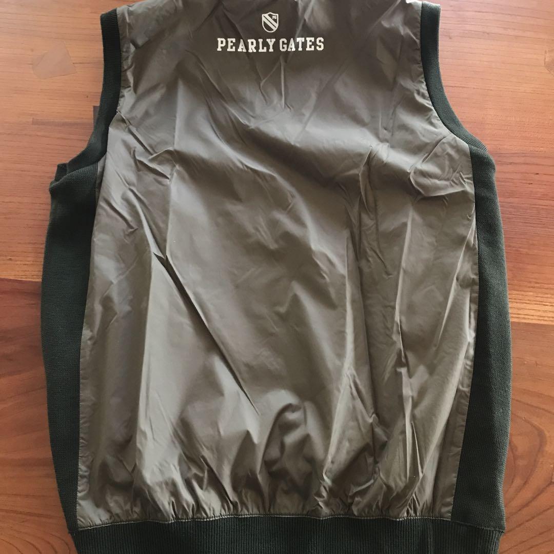 PEARLY GATES リバーシブルVネックベスト