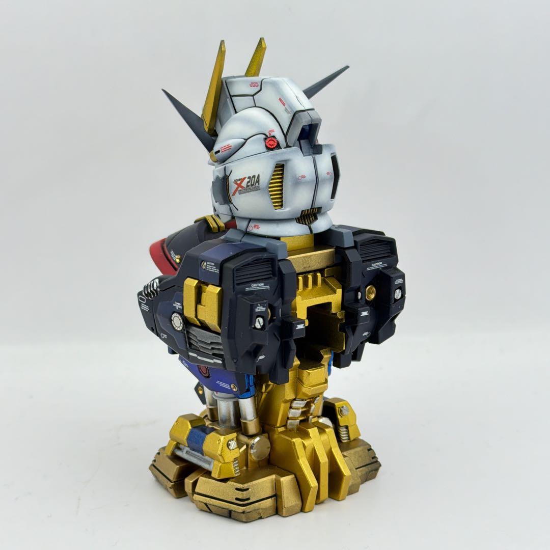 【重厚フル塗装】MSメカニカルバスト04 ストライクフリーダム 塗装完成品