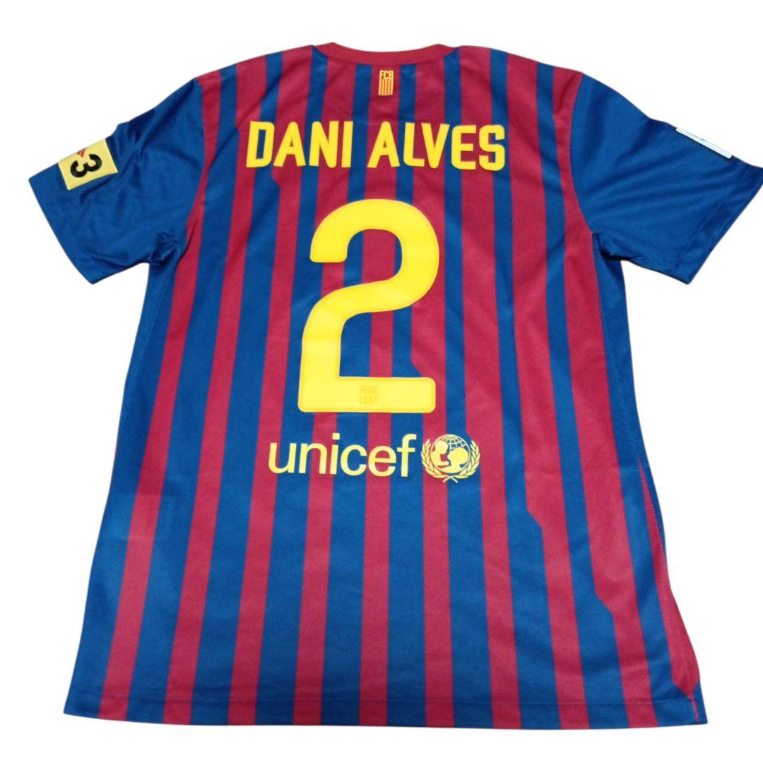 NIKE FC バルセロナユニフォーム ダニエルアウベス 古着