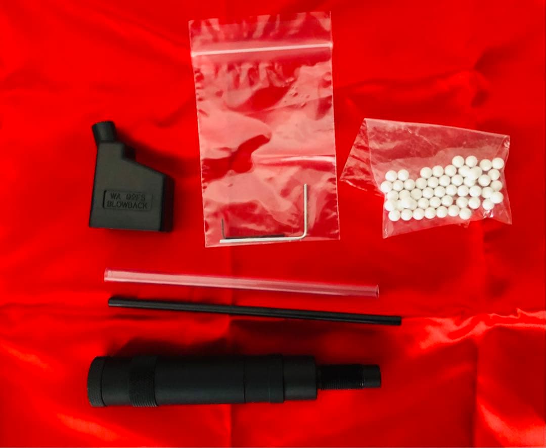 ウエスタンアームズベレッタM92FS LEONサイレンサーBK限定品