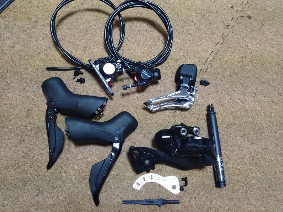 シマノ R7170シリーズ 2x12s 電動Di2 油圧ディスクブレーキ セット